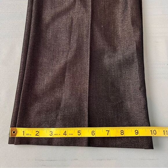 NWT Worthington Modern Fit Trouser Leg Pants Size 14W Dark Blue Stretch Comfort - Picture 11 of 12
